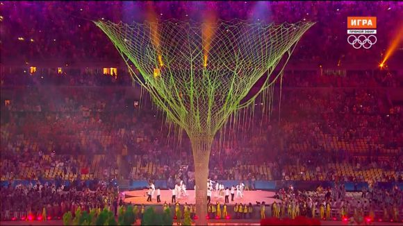 Церемония закрытия Олимпиады в Рио 2016 (Эволюционная воронка)