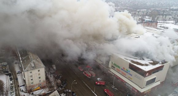 Пожар в ТРК Зимняя Вишня