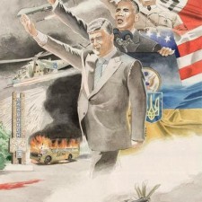 Порошенко, Обама и Гитлер
